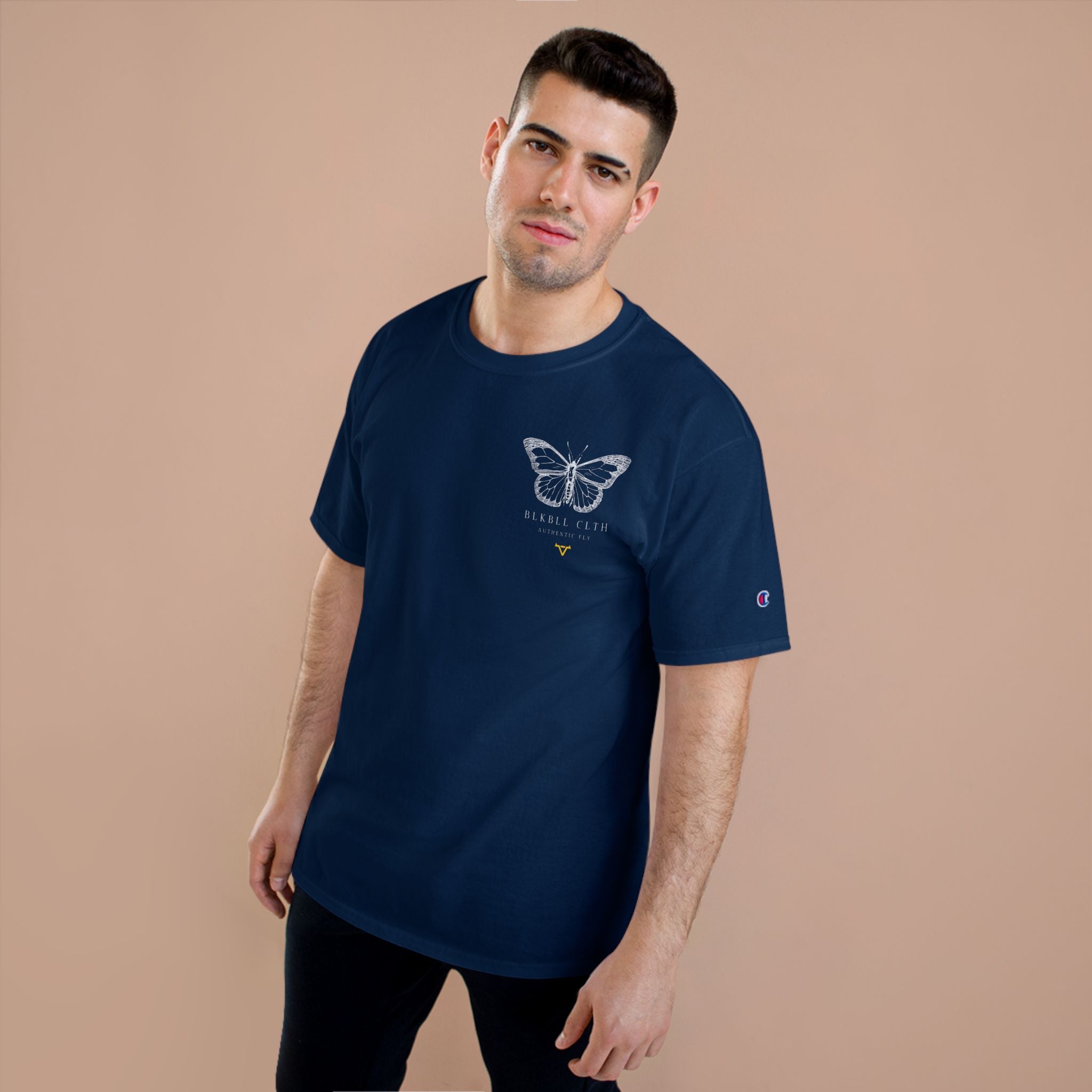 Men's Champion T-Shirt – Authentic Fly edition