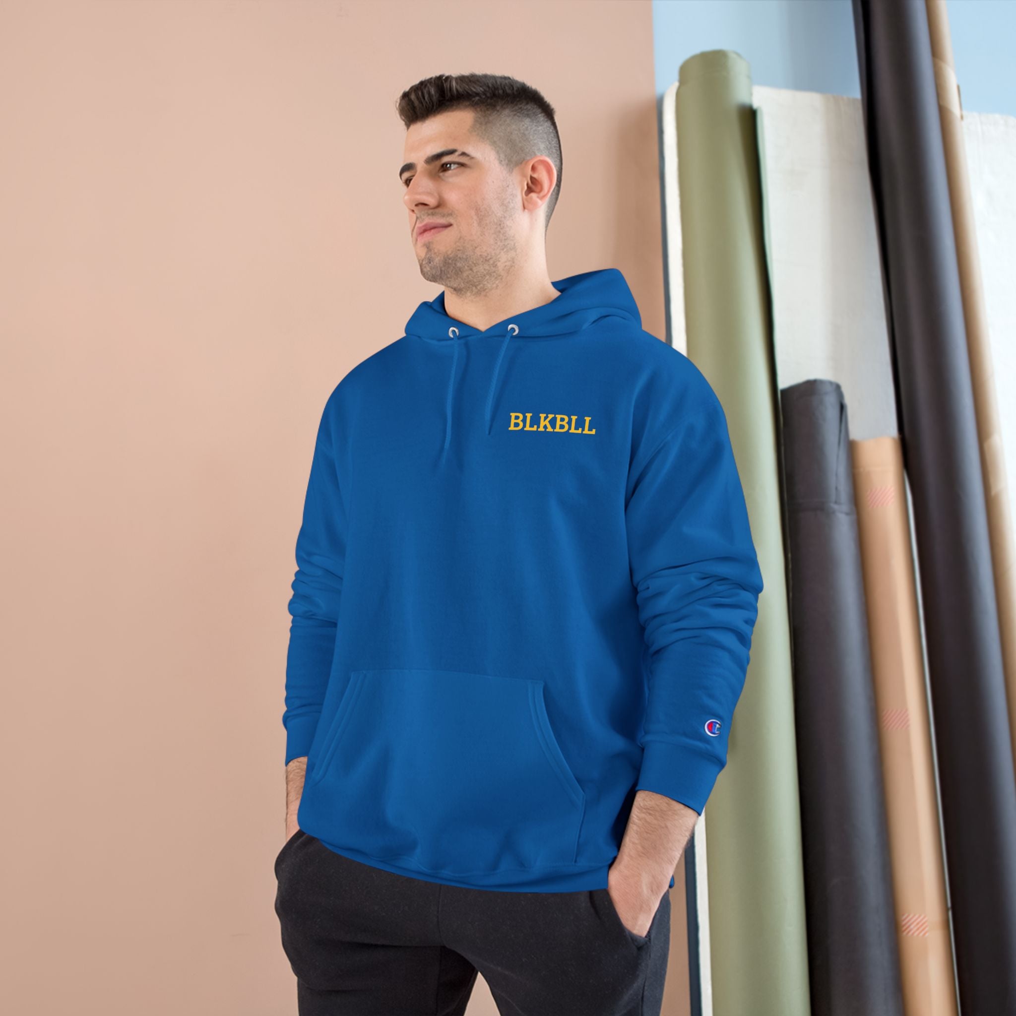 Men's Champion Hoodie – BLKBLL Edition