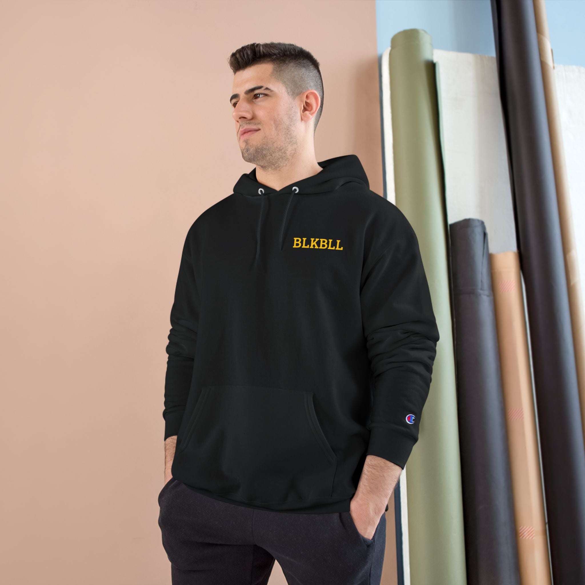 Men's Champion Hoodie – BLKBLL Edition