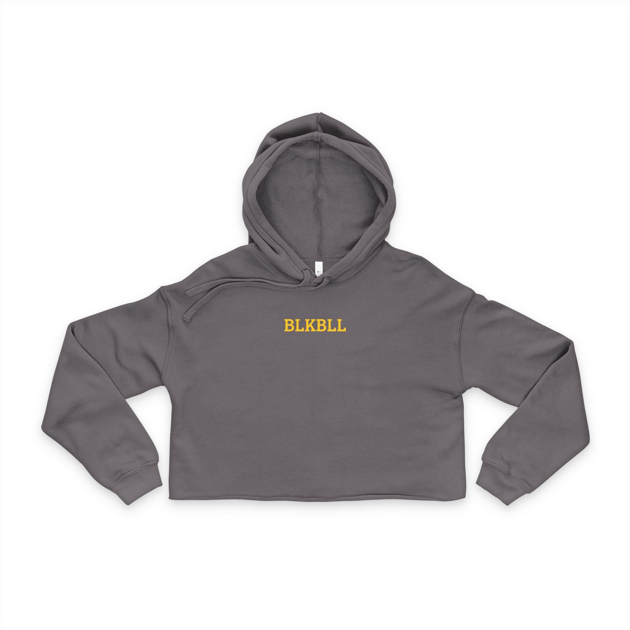 Women's Short Cut Hoodie — BLKBLL edition